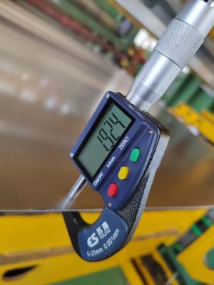 Πλάκα από ανοξείδωτο χάλυβα πάχους 1,5mm ASTM 304/304L/1.4301/S30408 904L/316L/316ti ποιότητες για συγκόλληση, κοπή, κάμψη
