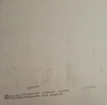 Δυαδική πλάκα χάλυβα 2205 S32205 S32304 S31803 DIN1.4462 2507 S32750 1.4410 S32760