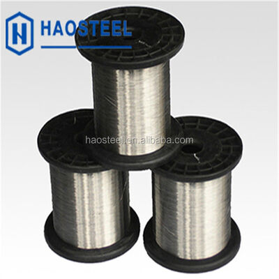 Σύρμα από ανοξείδωτο χάλυβα Haosteel SUS 430 Soft Bright Matt 1000m/καρούλι με πιστοποίηση ISO